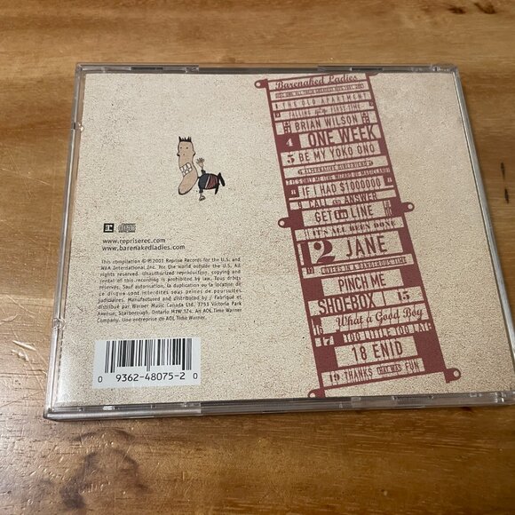 Barenaked Ladies CD Lot 2 Maybe You Should Drive CD New & Greatest Hits - Picture 5 of 5